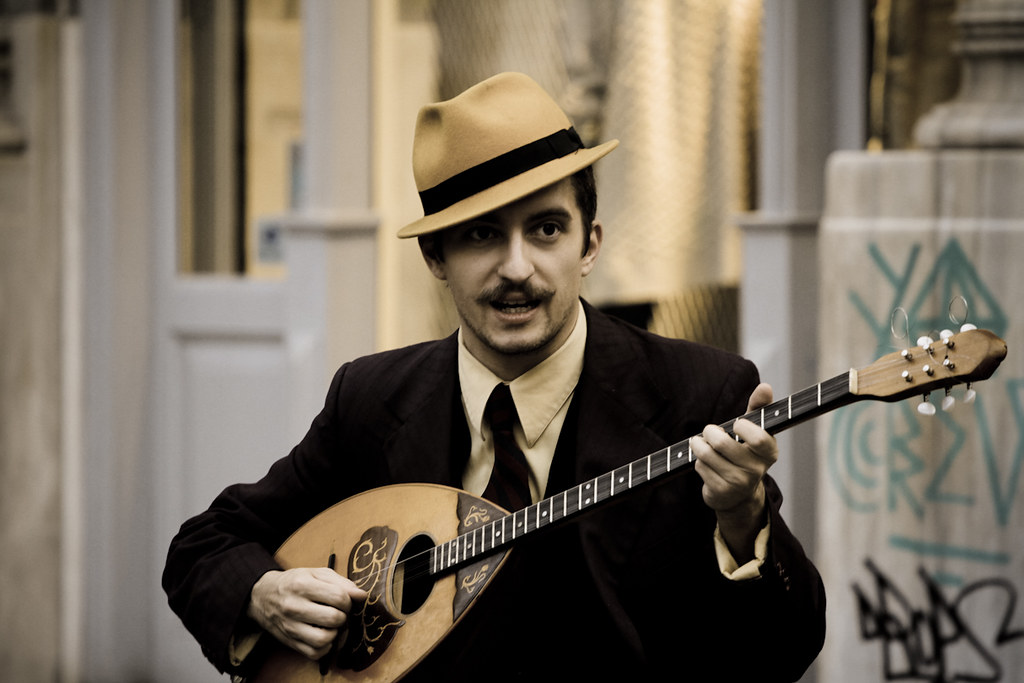 Bouzouki Player | Photo by Ilias Theodoropoulos