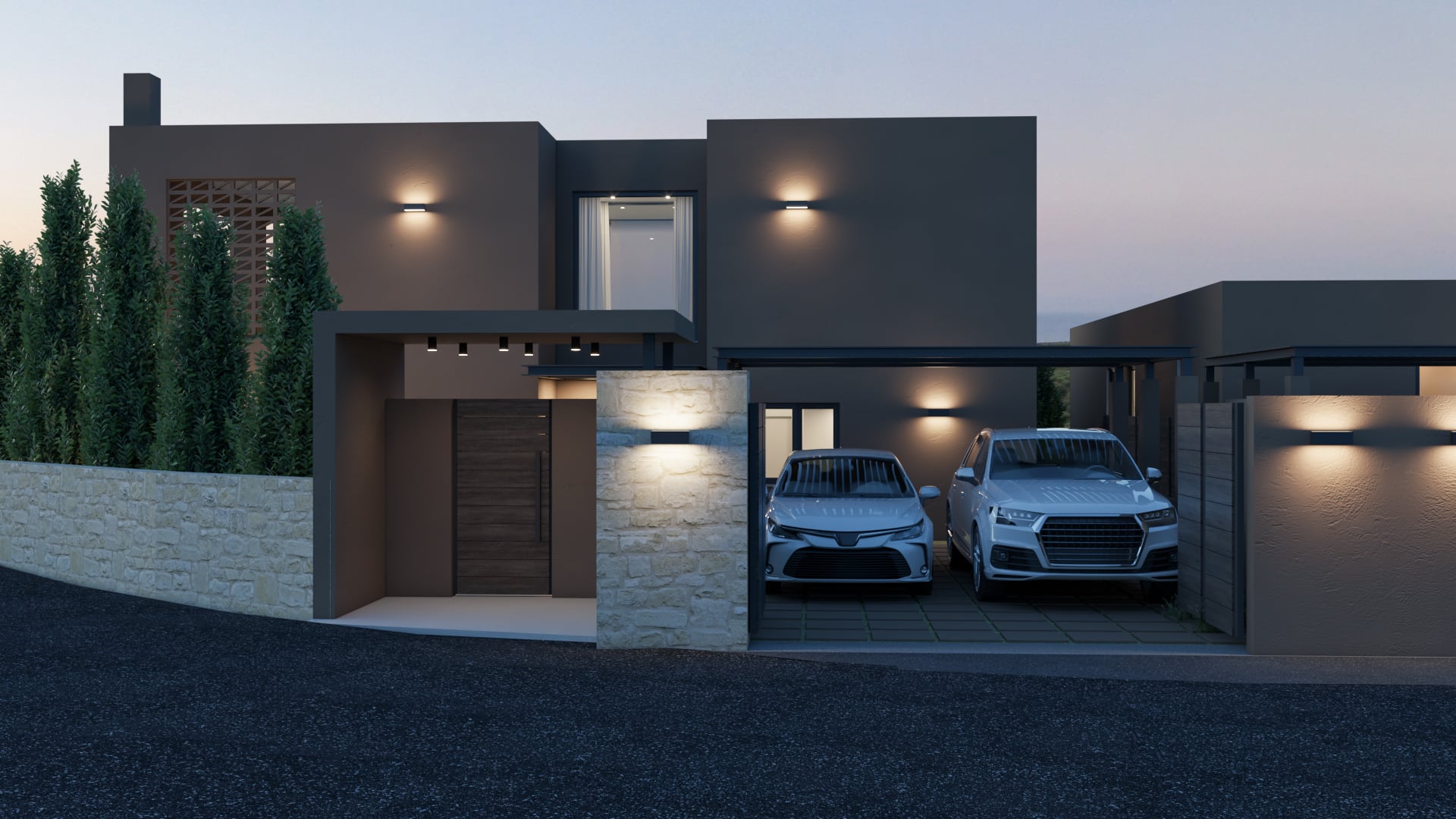 Villa in Xamoudochori - view 1