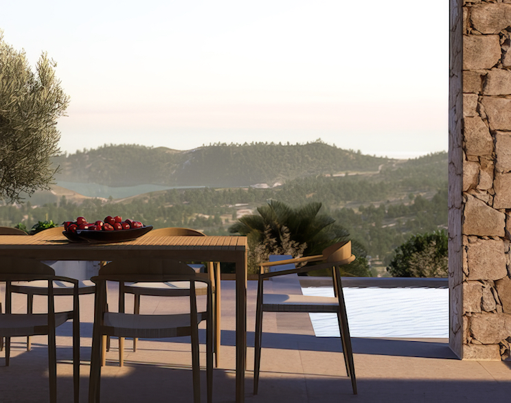 Villa in Aspiotades - view 1