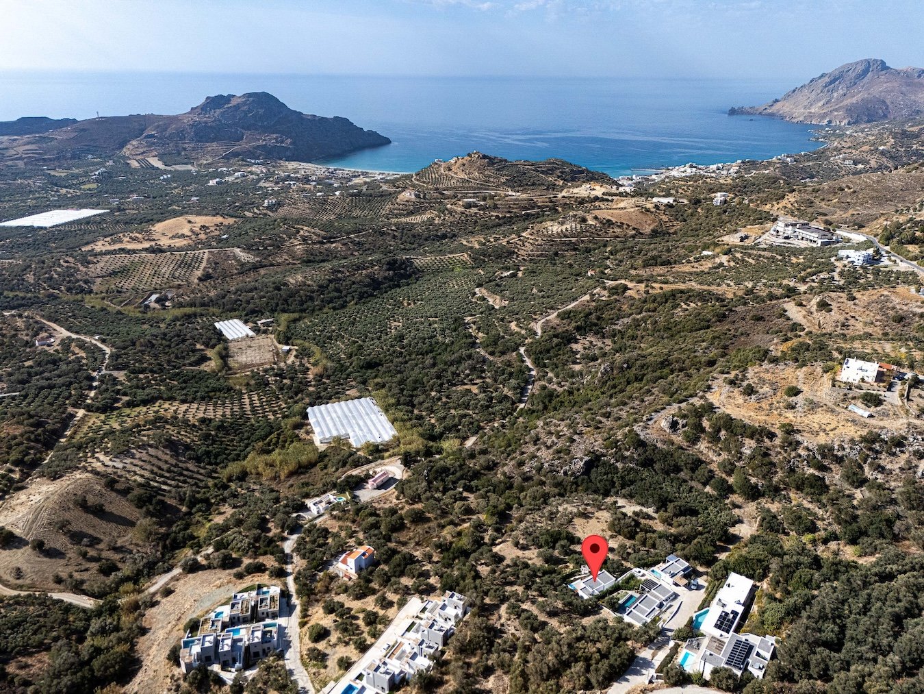 Villa in Mariou - view 1