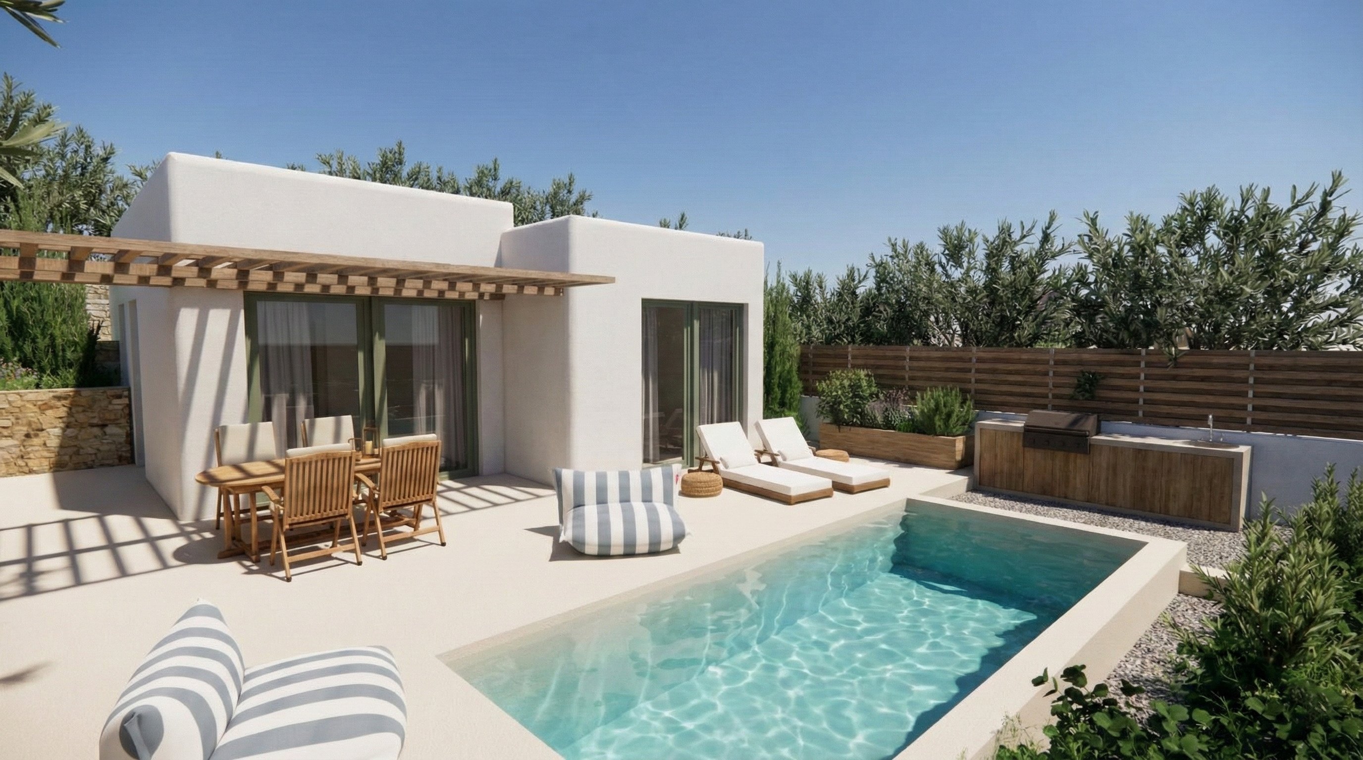 Villa in Asomatoi - view 1