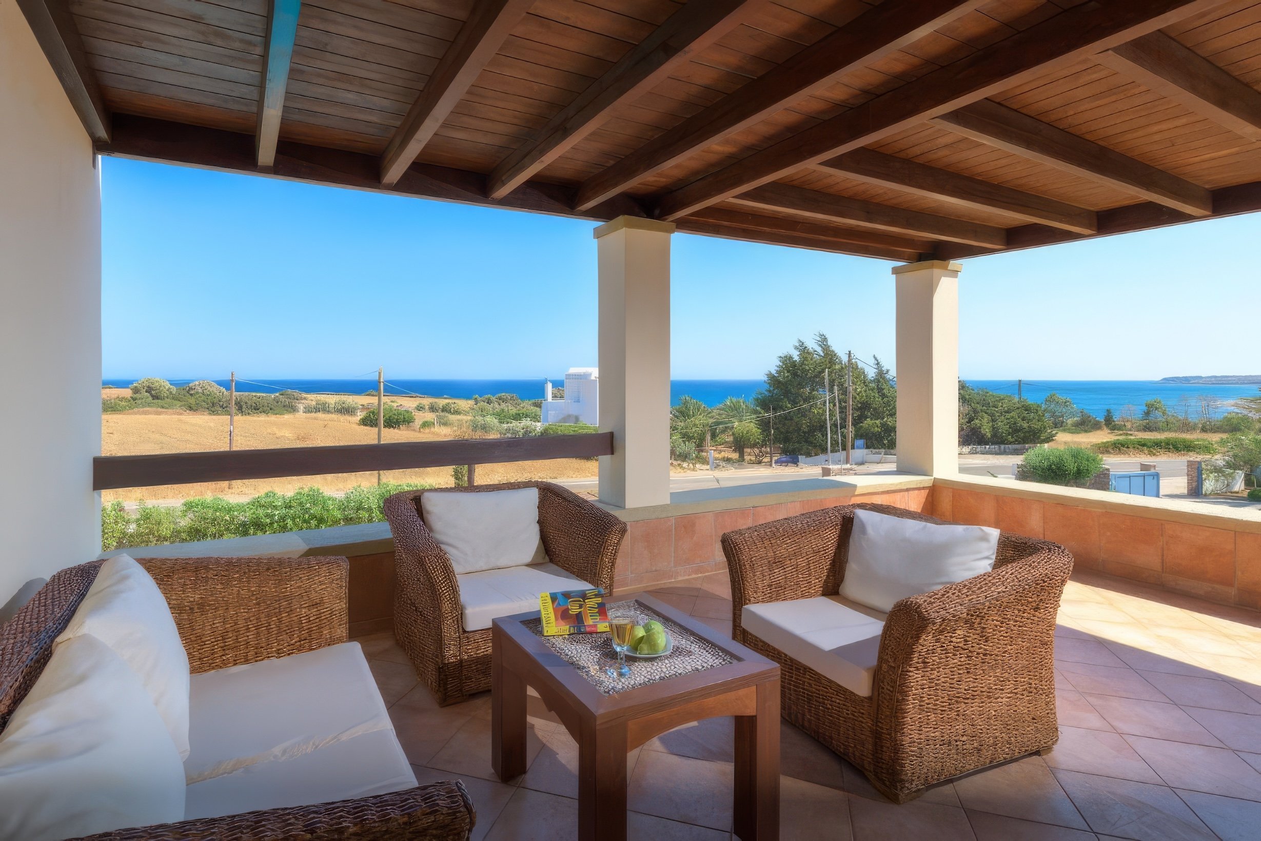 Villa in Lachania - view 1