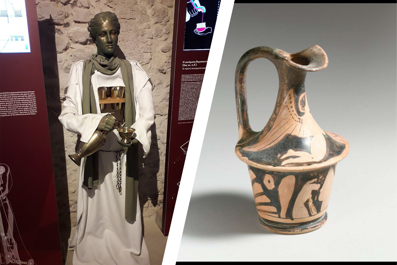 Ancient Greek Wine Robot