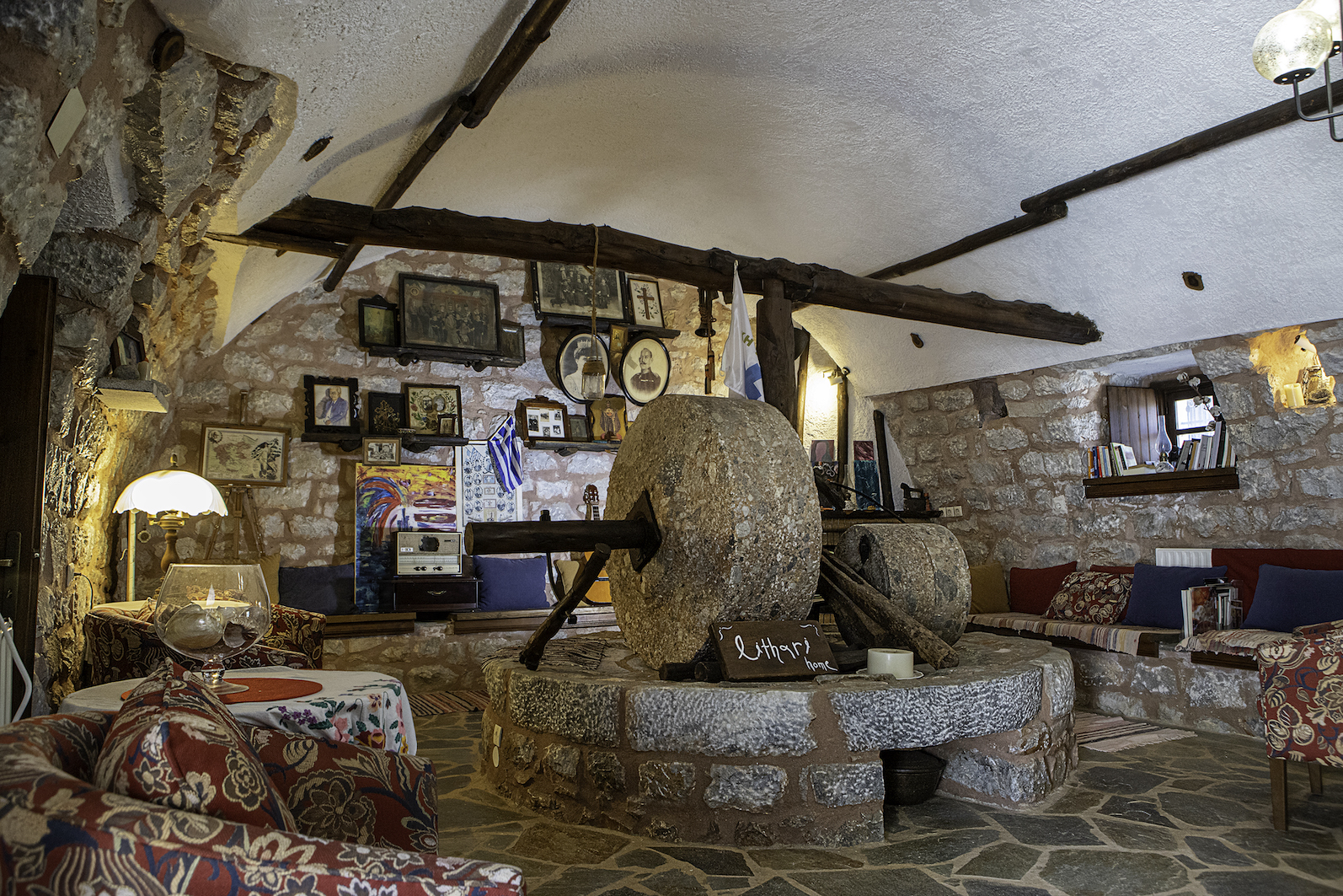 Restored Olive Mill in Mani