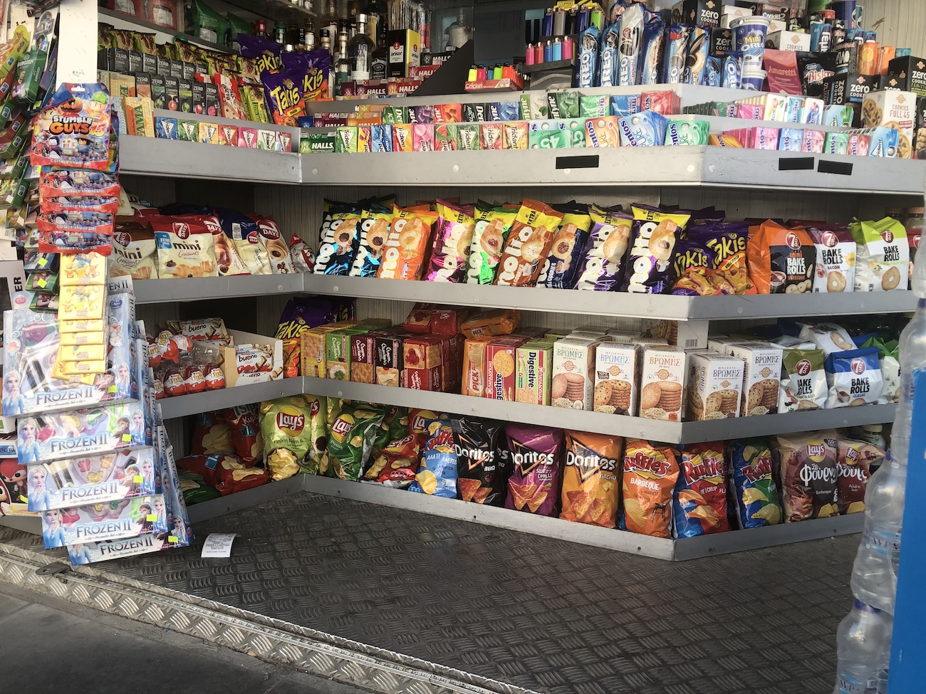 A Common Selection at a Greek Periptero