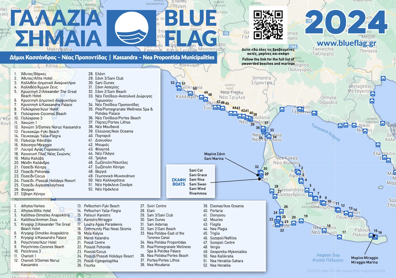 Informational Maps from blueflag.gr Archives