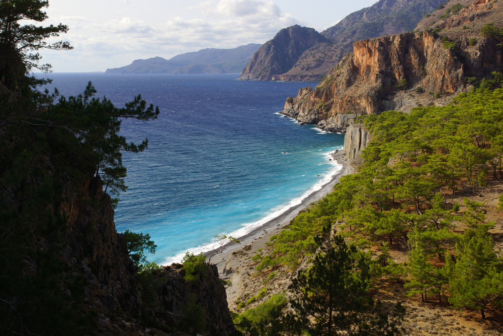 Secluded Beach in Southern Crete