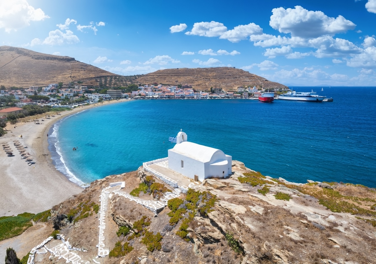 Chapel of Agios Georgios by Korissia
