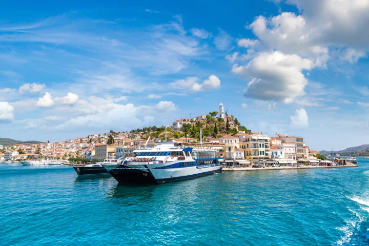 Ferry, Poros Island