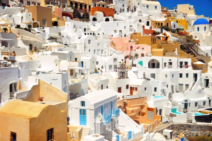 Cliff Houses, Santorini