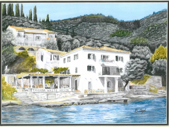 Painting of The White House