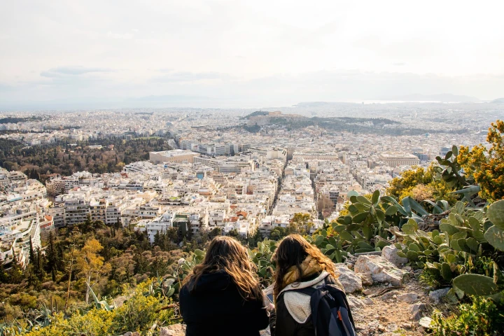 View of Athens from Hilltop