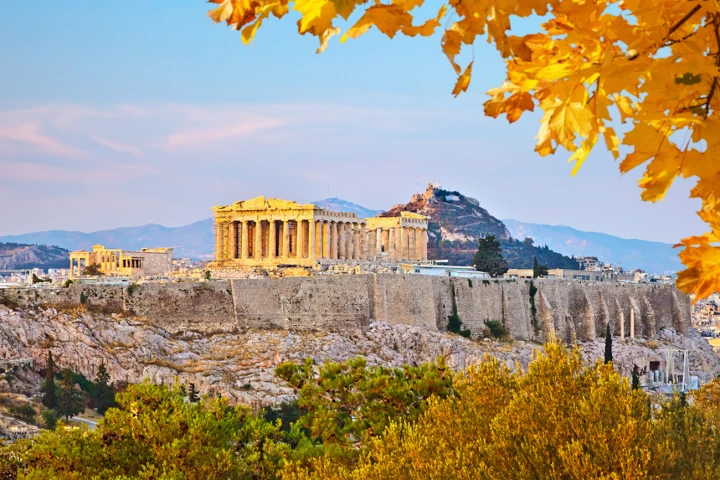 Sunset View of the Acropolis