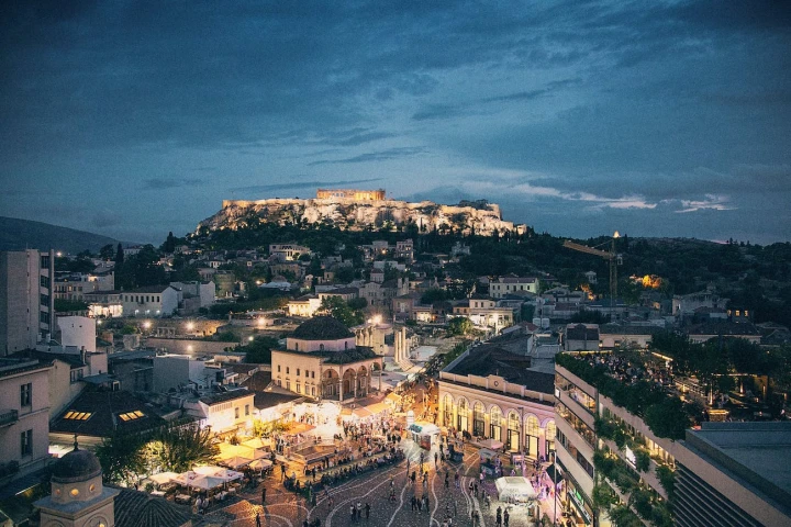 Athens at Night
