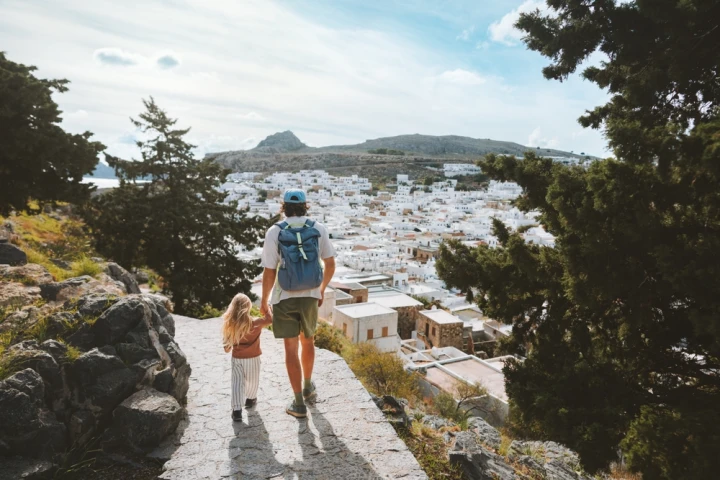 Family in Rhodes