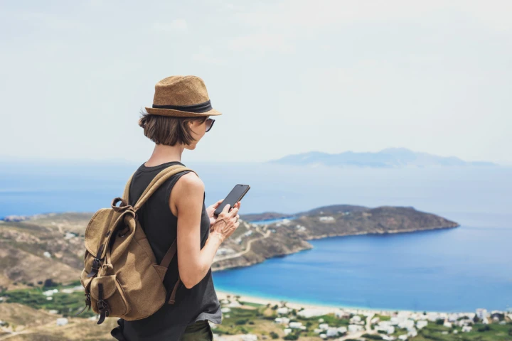 Using App in Greece