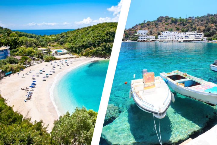 Crete and Parga