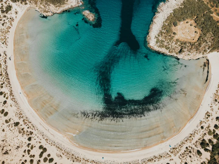 Peloponnese, sandy beach, Greece