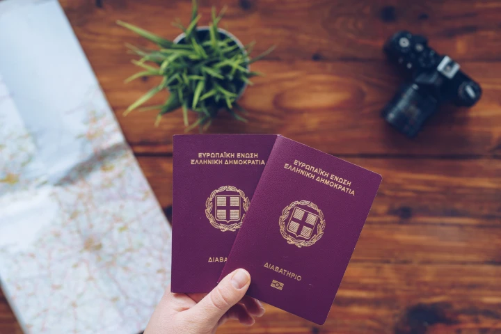 Greek passport