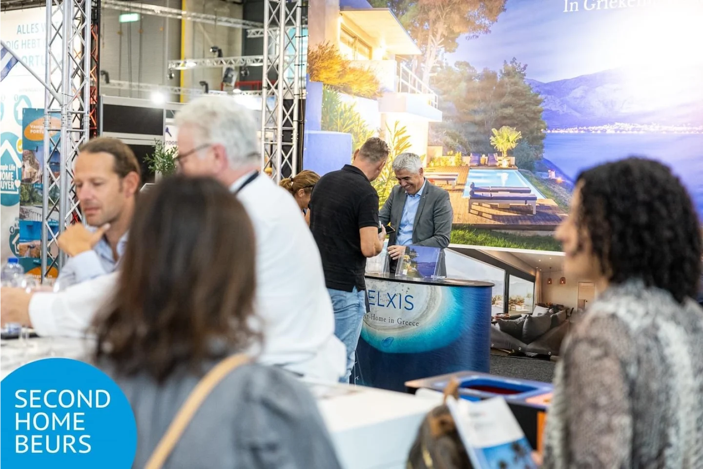 Elxis Booth at the Second Home Fair