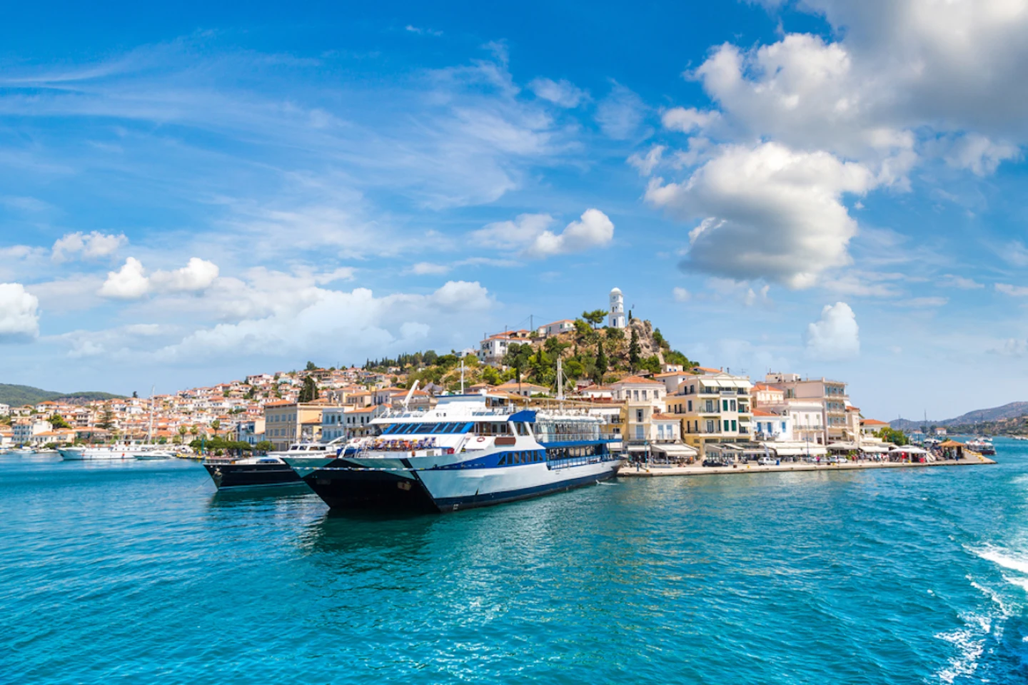 Ferry, Poros Island