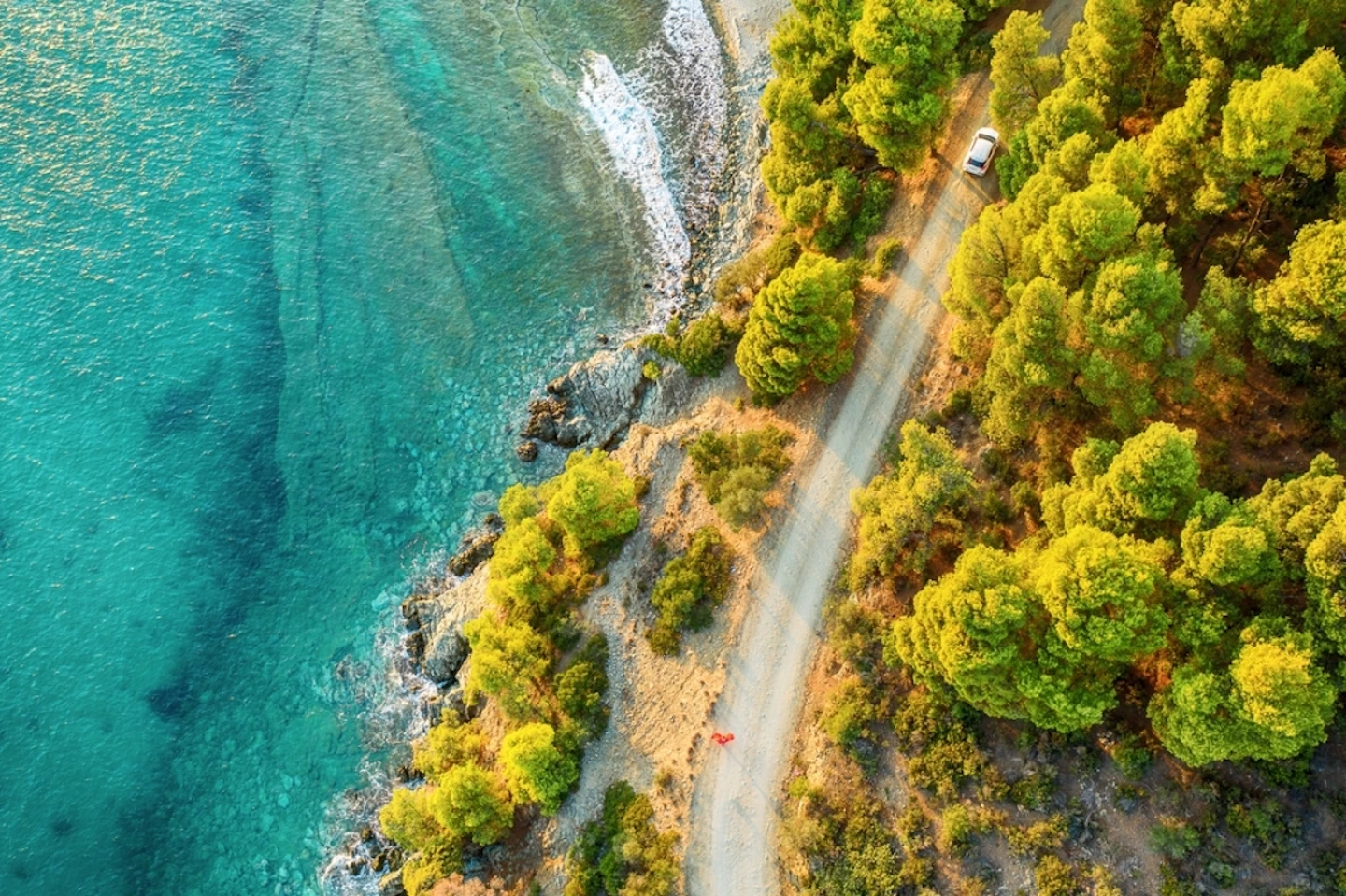 Halkidiki, Coastal Road