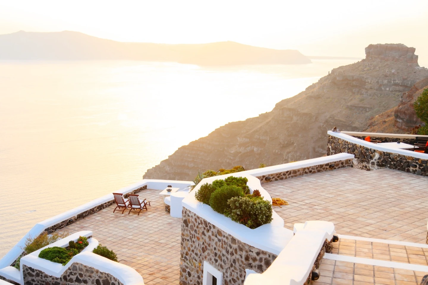 View in Santorini