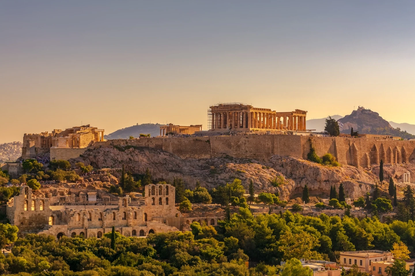 Acropolis from a Distance