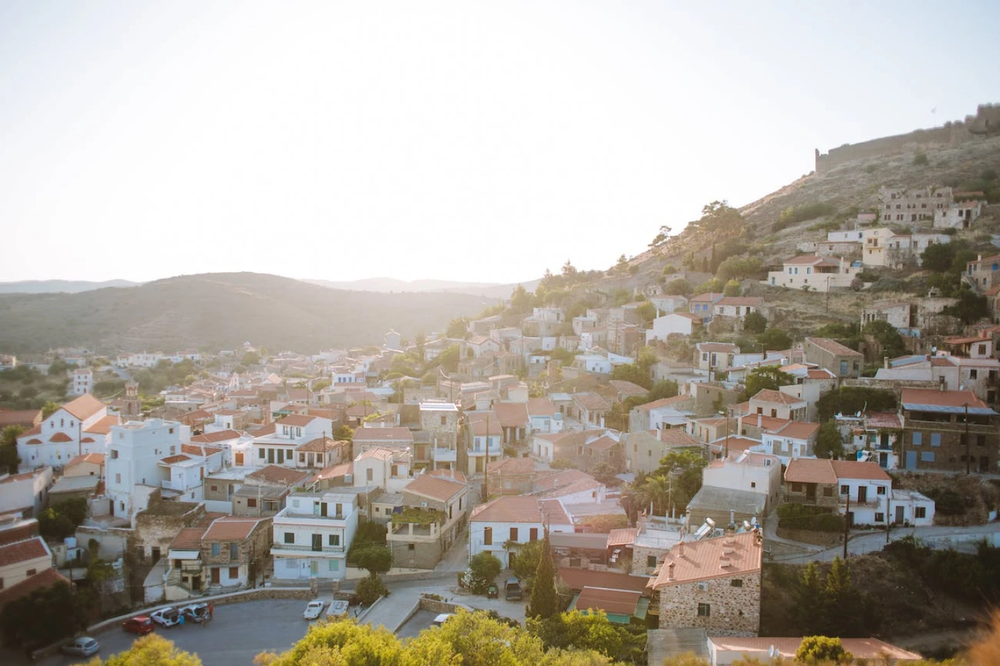 Overview of Greek Village