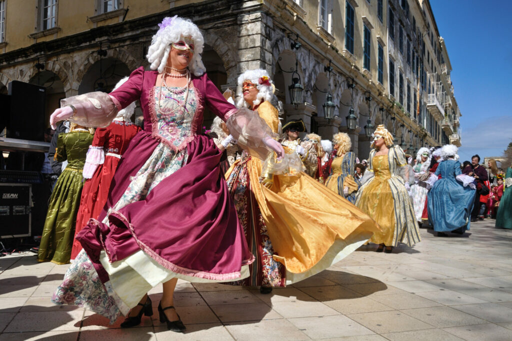 A Carnival parade in Greece