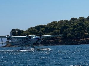 Seaplane, Kyllini, Greece