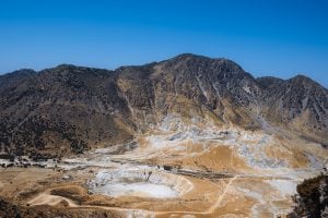 Stefanos crater inside Nisyros volcano